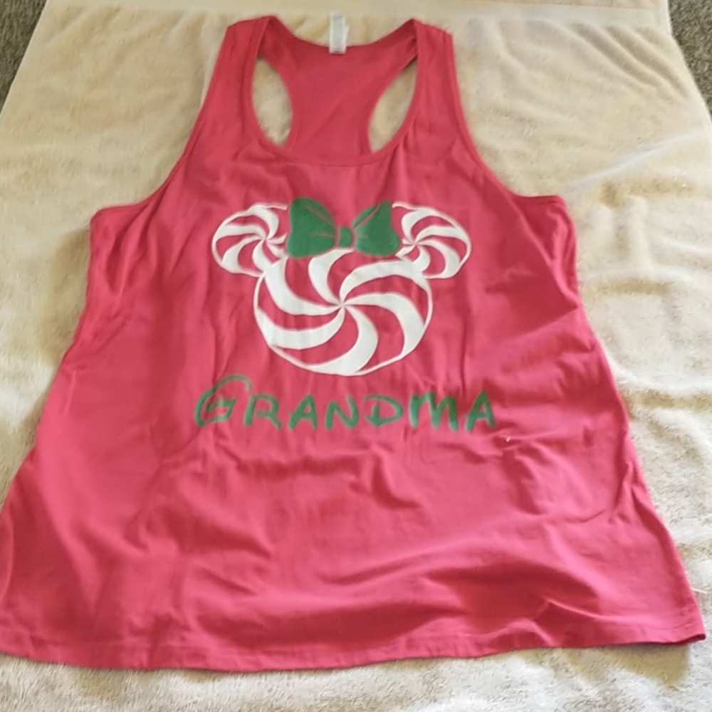 Bella Canvas Racer Back "Grandma" Shirt